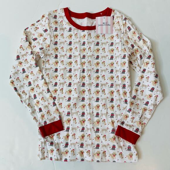 NWT James & Lottie Size 10 Christmas Puppy Pjs - Picture 2 of 4